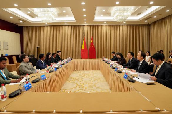 张柱分别会见东帝汶（wèn）副总理、社会事业统筹部长兼乡村发展与社区住房部长、安哥拉渔业与海洋资源部长和（hé）蒙（méng）古家庭、劳动与社会保障部长
